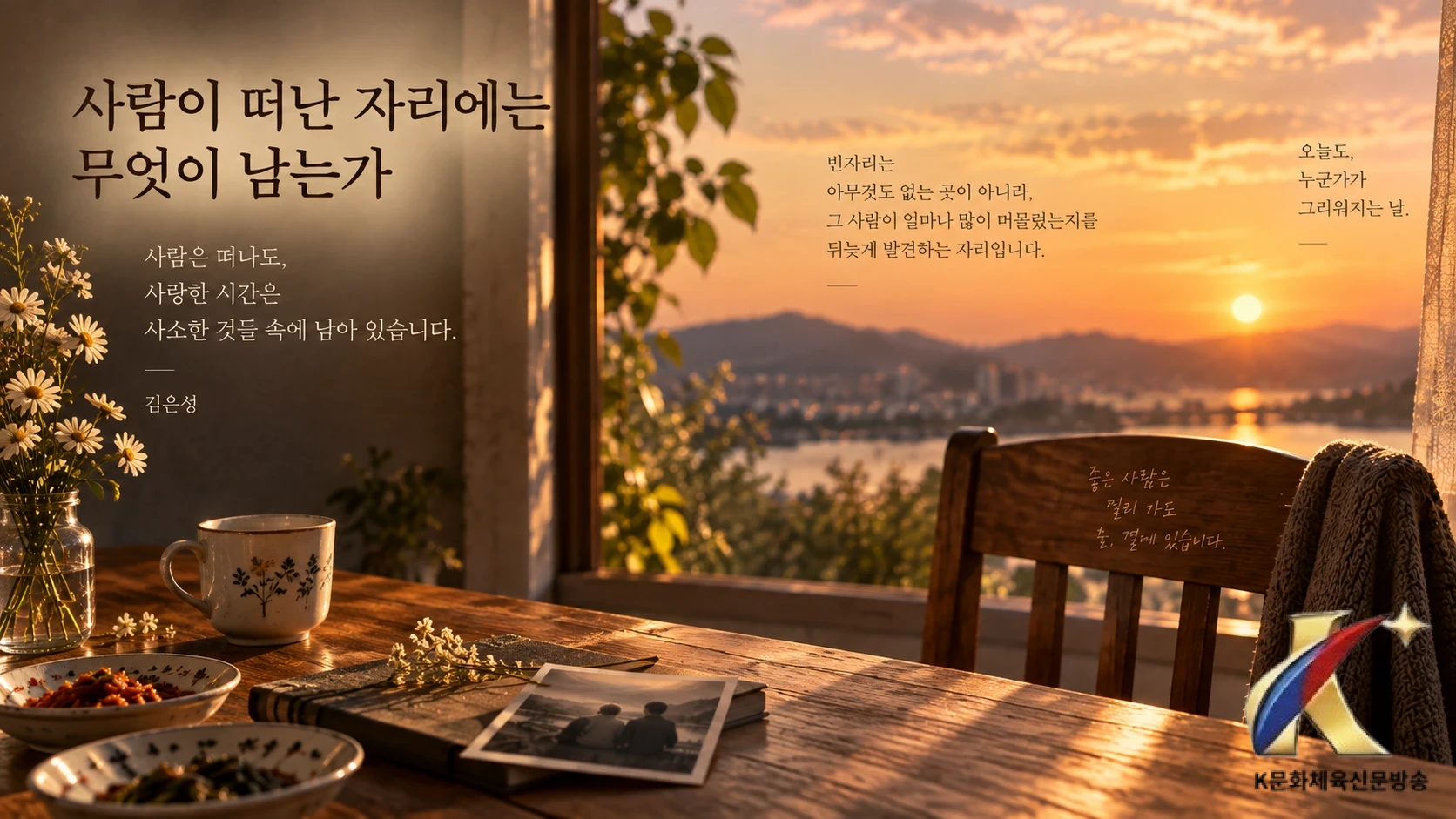 사람이 떠난 자리에는 무엇이 남는가